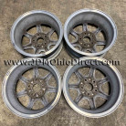 JDM EK9 Civic Type R White 5 Lug Wheels